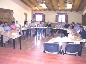 Reunión celebrada en Mas de Magranar (Castellón)